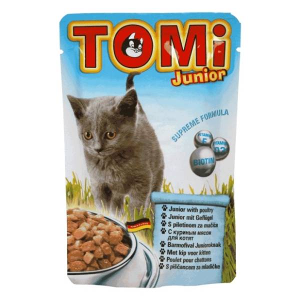 TOMI Junior sos za mačiće 100g