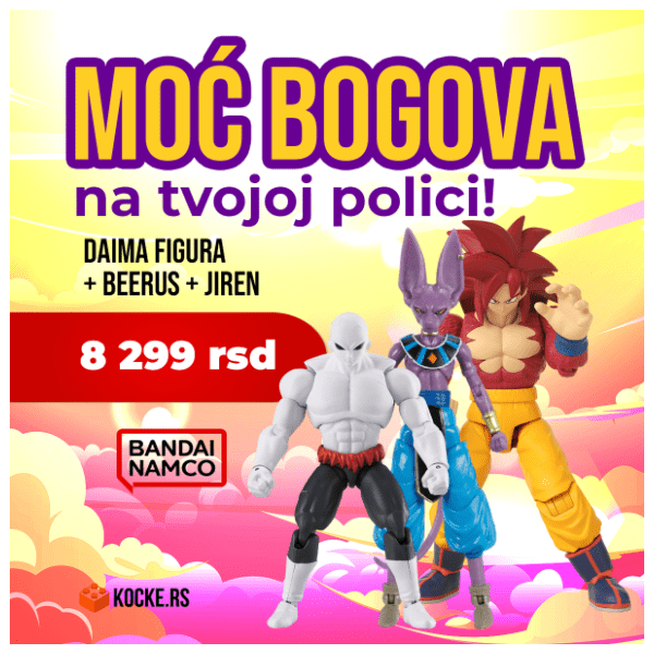 Trio set Dragon Ball BANDAI