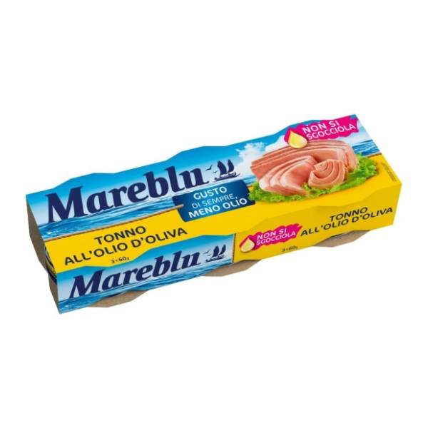 Tunjevina MAREBLU u maslinovom ulju 3x60g