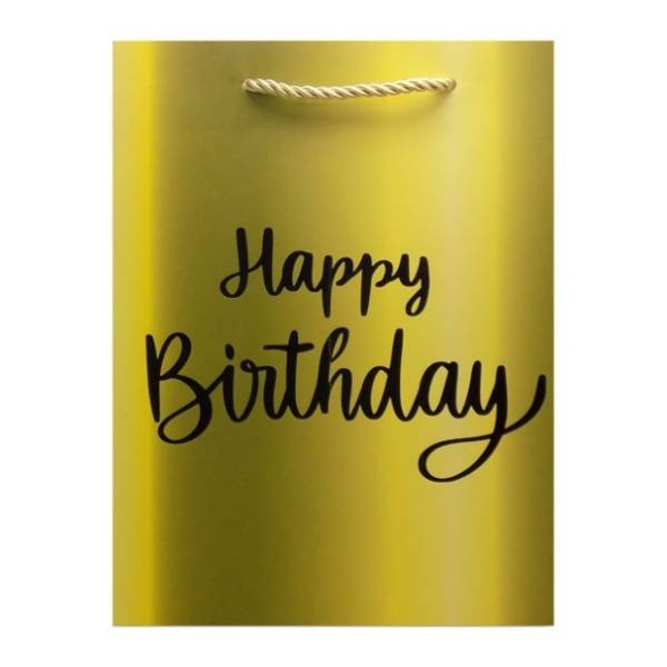 Ukrasna kesa M OPTIMUM Happy birthday 1kom