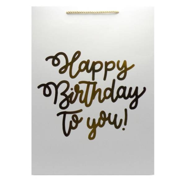 Ukrasna kesa XL OPTIMUM Happy birthday 1kom