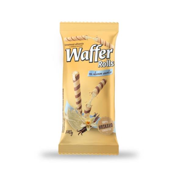 Vafel MORAVKA rolls vanila 150g