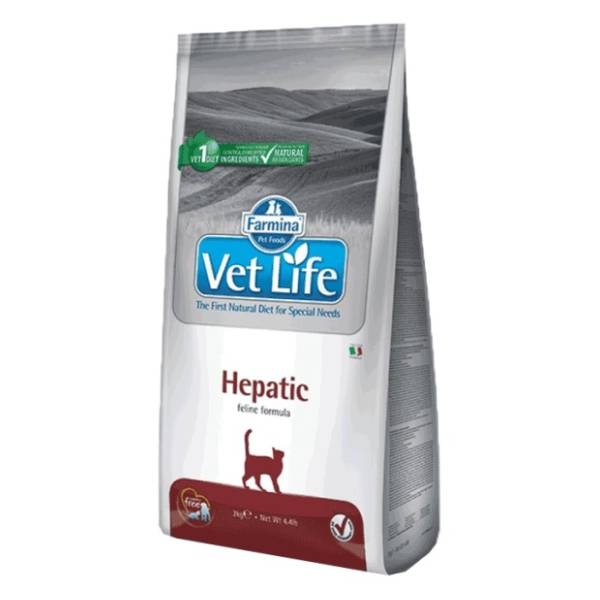 VET LIFE Hepatic hrana za mačke 2kg