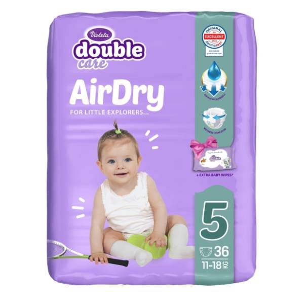 VIOLETA pelene Air dry junior 5 36kom