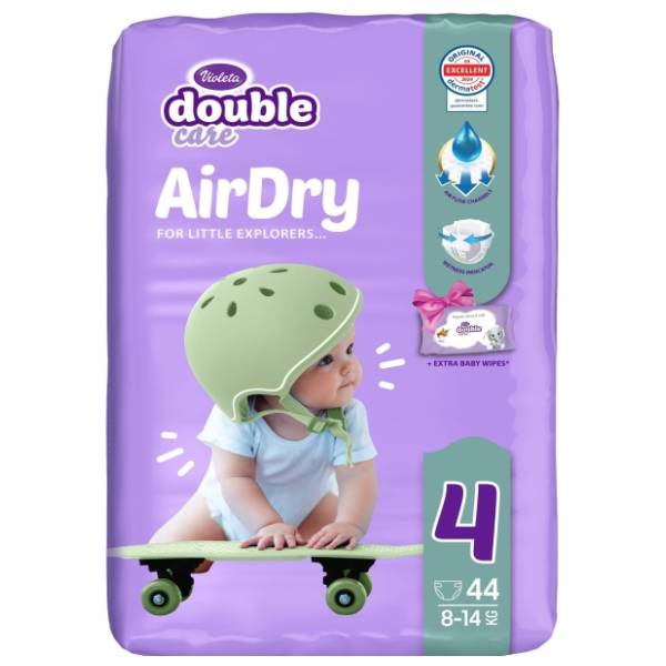 VIOLETA pelene Air dry maxi 4 44kom