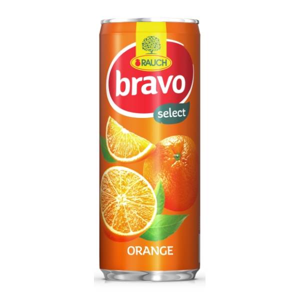Voćni sok BRAVO Rauch pomorandža 250ml
