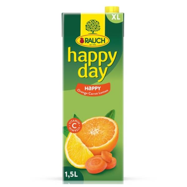 Voćni sok HAPPY DAY Family pomorandža šargarepa limun 1,5l