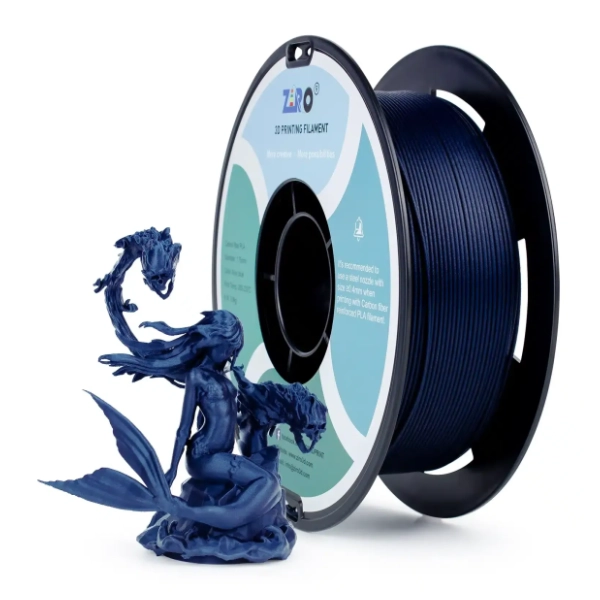 ZIRO Carbon Fiber PLA 1,75 mm Navy Blue 3D filament