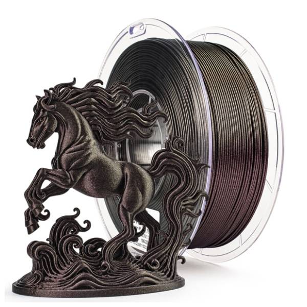 ZIRO Chameleon PLA 1,75 mm Scarlet Gold Luster 3D filament