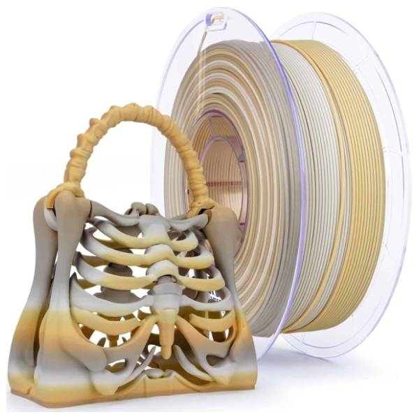 ZIRO Fast Gradient Matte PLA 1,75 mm Beige Shell 3D filament