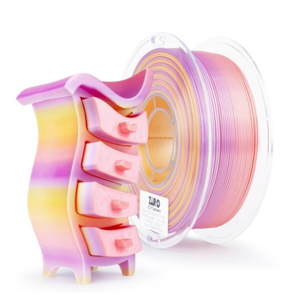 ZIRO Fast Gradient Silk PLA 1,75 mm Sweet 3D filament
