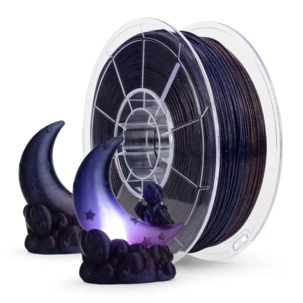 ZIRO Fast Gradient Twinkling Translucent PLA 1,75 mm Starry Sky 3D filament