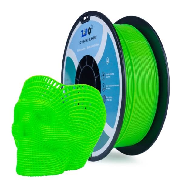 ZIRO Fluorescence PLA 1,75 mm Fluo Green 3D filament