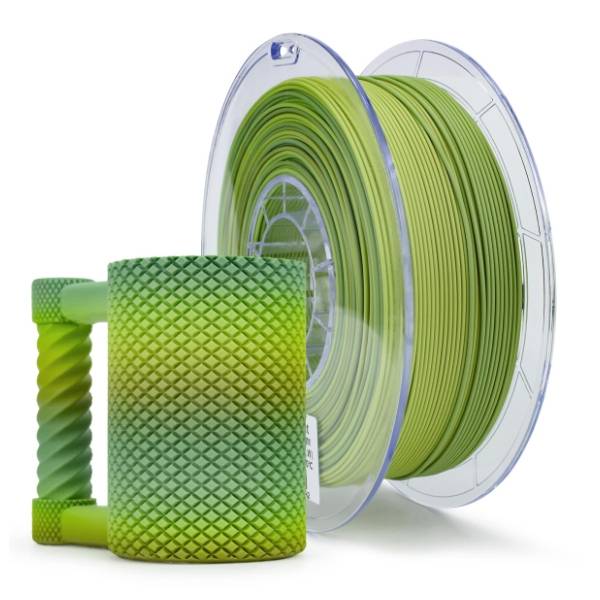 ZIRO Gradient Matte PLA 1,75 mm Matcha 3D filament