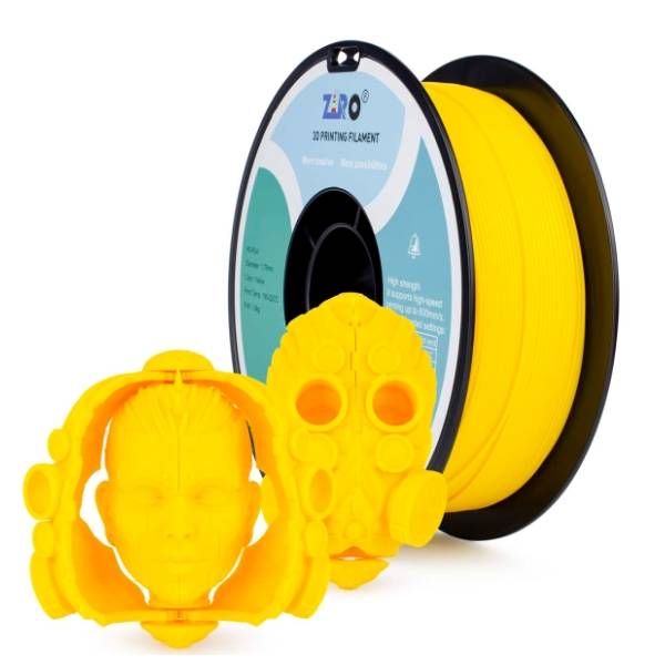 ZIRO High Speed PLA 1,75 mm Yellow 3D filament