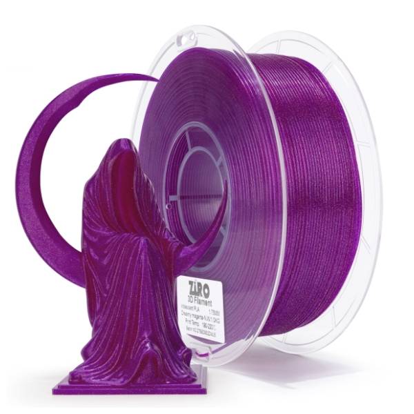 ZIRO Iridescent PLA 1,75 mm Dreamy Magenta 3D filament