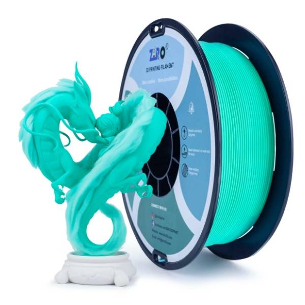 ZIRO Matte PLA 1,75 mm Cyan 3D filament