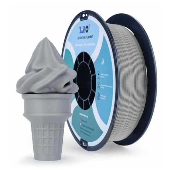 ZIRO Matte PLA 1,75 mm Gray 3D filament