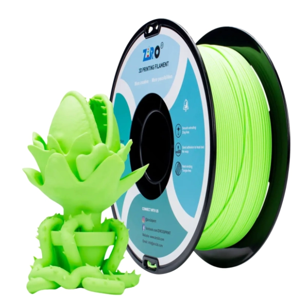 ZIRO Matte PLA 1,75 mm Pastel Green 3D filament
