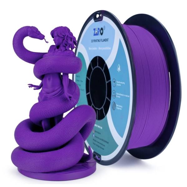 ZIRO Matte PLA 1,75 mm Purple 3D filament