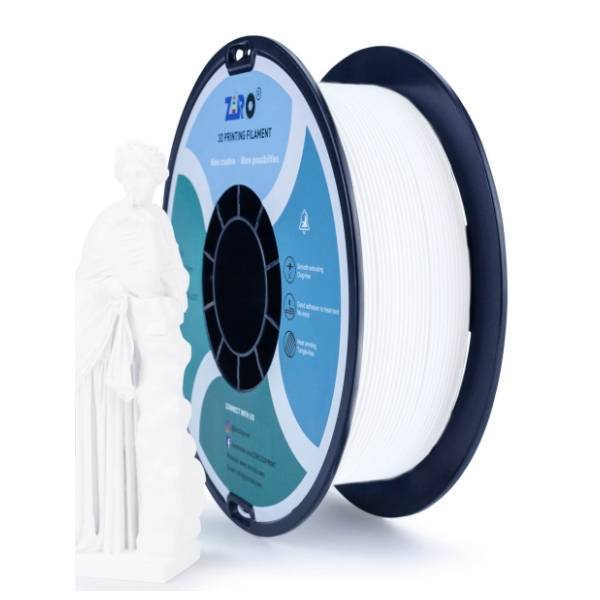 ZIRO Matte PLA 1,75 mm White 3D filament