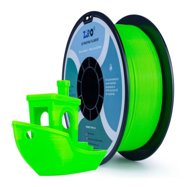 ZIRO PETG 1,75 mm Green 3D filament