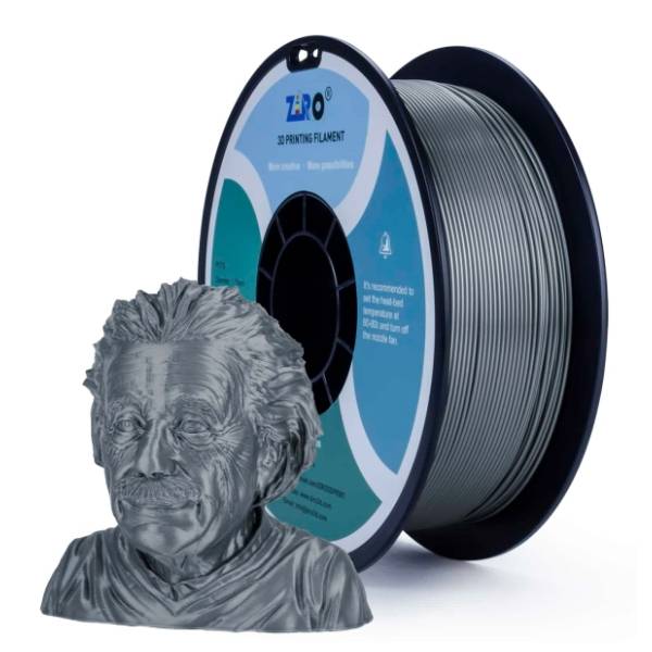 ZIRO PETG 1,75 mm Silver 3D filament