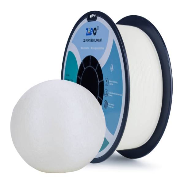 ZIRO PLA PRO Basic 1,75 mm White 3D filament