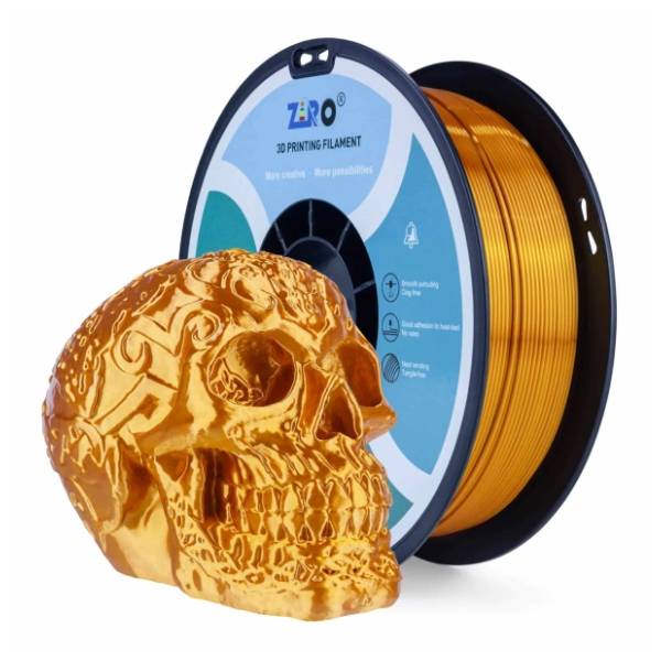 ZIRO Silk PLA 1,75 mm Red Copper 3D filament