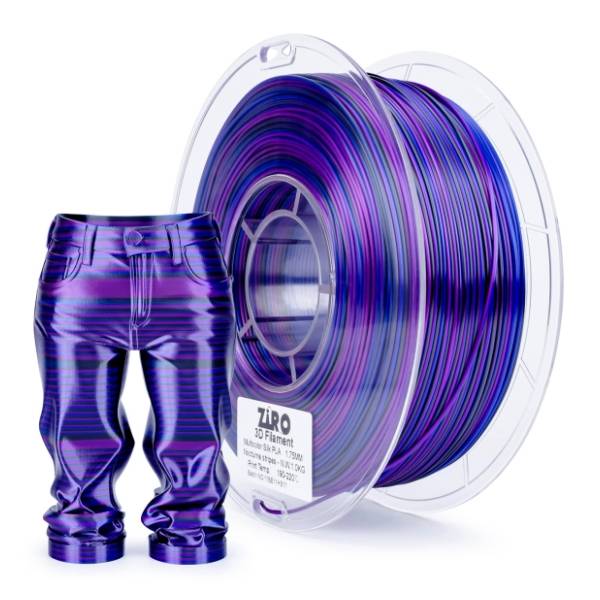 ZIRO Stripes Silk PLA 1,75 mm Nocturne Stripes 3D filament