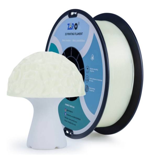 ZIRO Translucent PLA 1,75 mm Transparent 3D filament
