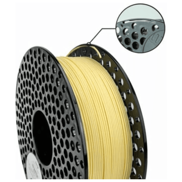 AzureFilm PLA 1,75 mm Banana Yellow Pastel 3D filament