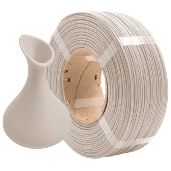 AzureFilm PLA 1,75 mm Matte Refill Off-White 3D filament