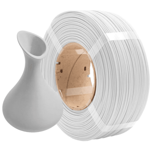 AzureFilm PLA 1,75 mm Matte Refill White 3D filament