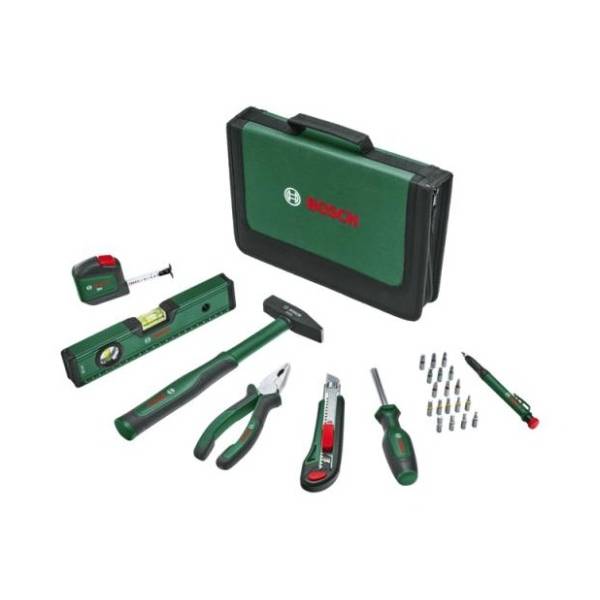 BOSCH 25-delni set bitova i set ručnih alata 1600A02BY6