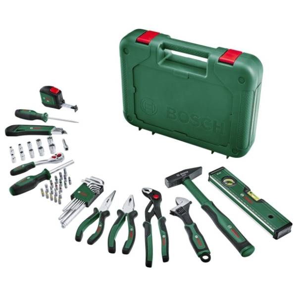 BOSCH 52-delni set bitova i set ručnih alata 1600A02BY7