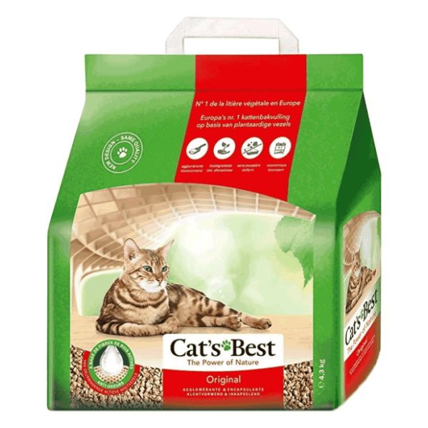 CATS BEST Original ekološki posip za mačke 10l