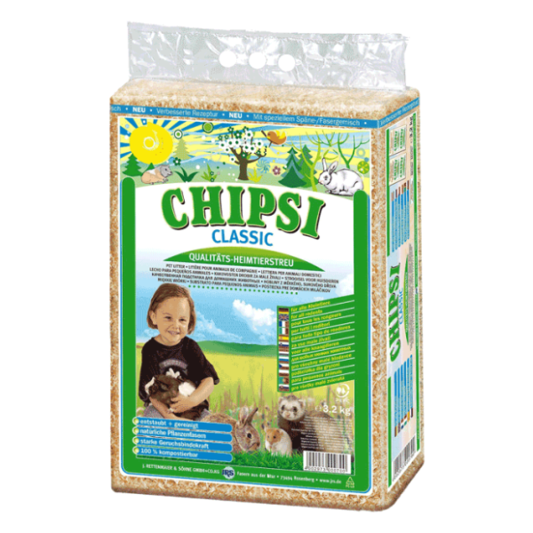 CHIPSI Classic piljevina za glodare 60l 3,2kg