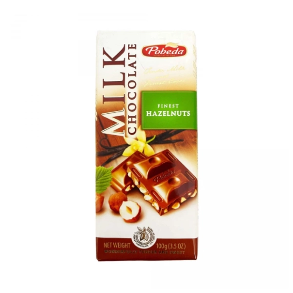 Čokolada POBEDA lešnik 80g