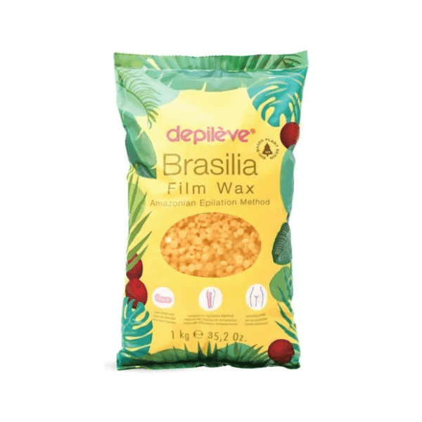 DEPILEVE Brazilia film vosak za depilaciju u perlama 1kg
