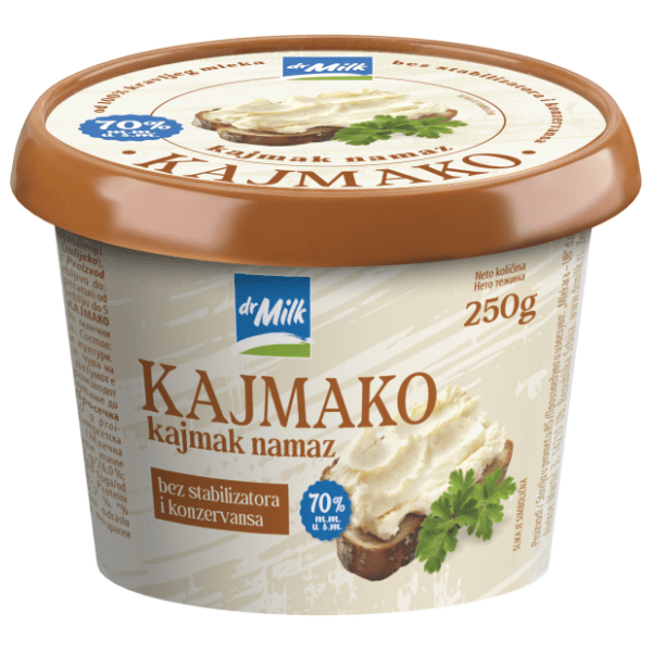 DR.MILK Kajmako kajmak namaz 70%mm 250g