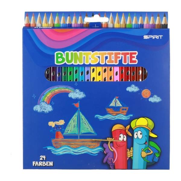 Drvene boje SPIRIT classic 24kom