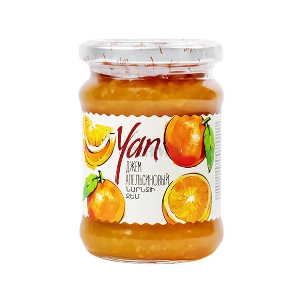 Džem YAN pomorandža 300g