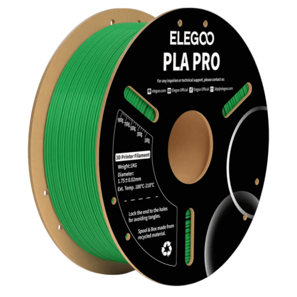 ELEGOO PLA 1,75 mm Zelena 3D filament