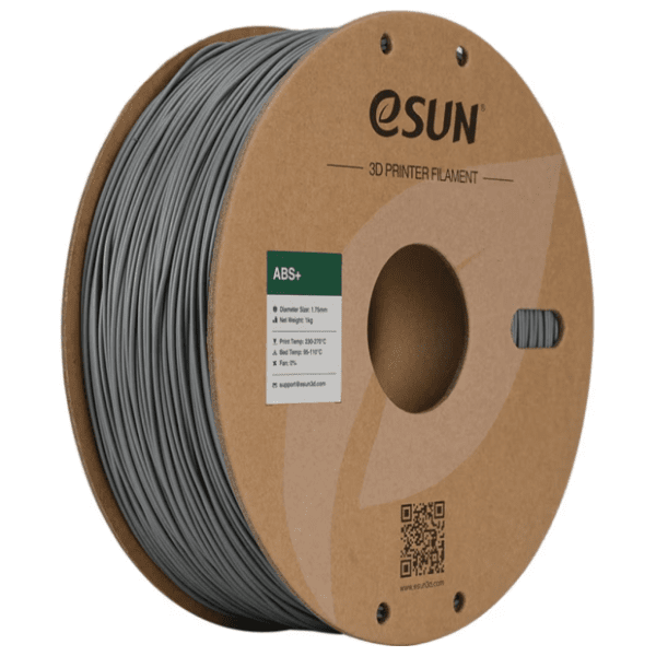 eSUN ABS+ 1,75 mm Silver 3D filament