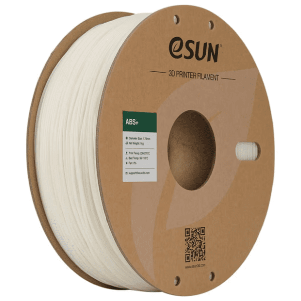 eSUN ABS+ 1,75 mm White 3D filament