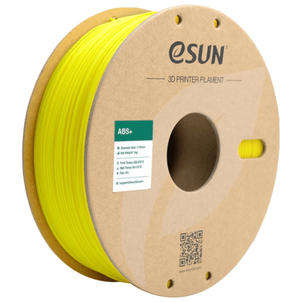eSUN ABS+ 1,75 mm Yellow 3D filament