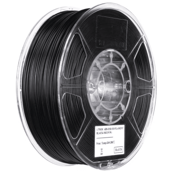 eSUN ABS-ESD 1,75 mm Black 3D filament