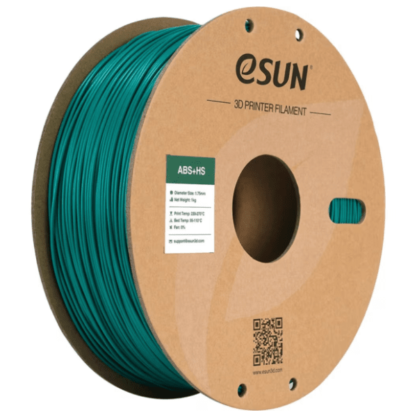 eSUN ABS+HS 1,75 mm Green 3D filament