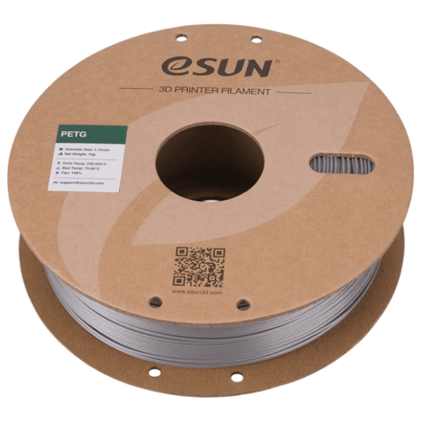 eSUN PETG 1,75 mm Silver 3D filament